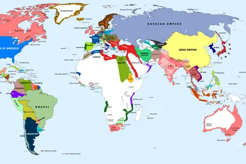 Map: 185960 Ce World Map