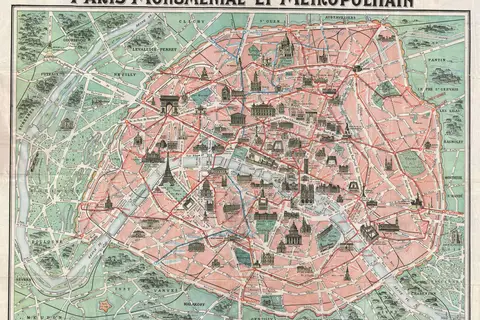 Map: 1872 Beers Map of Newark New Jersey