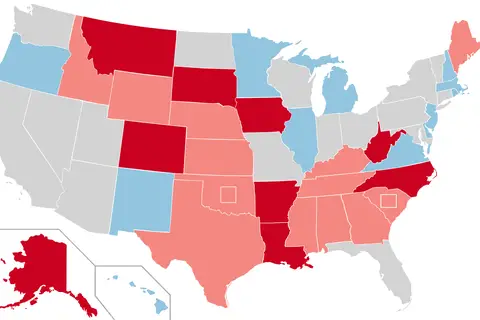 Map: 2014 United States Senate Elections Results Map
