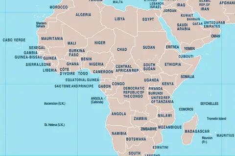 Map: Africapolitical Map
