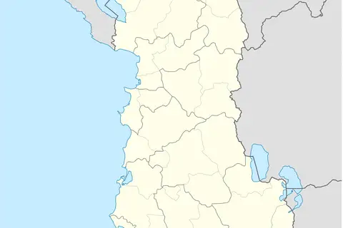 Map: Albania Location Map