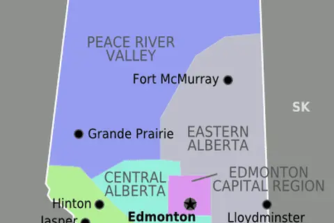 Map: Alberta Map