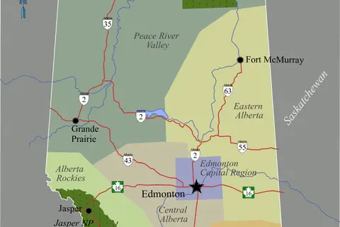 Map: Alberta Map