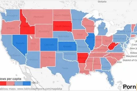 Map: america