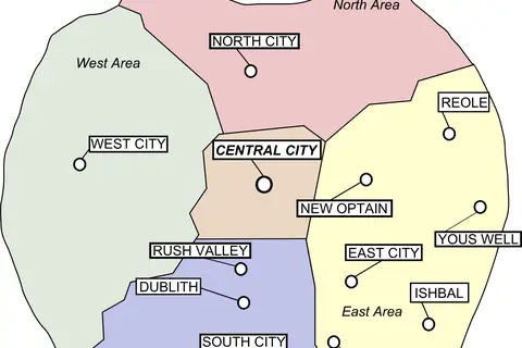 Map: Amestris Map