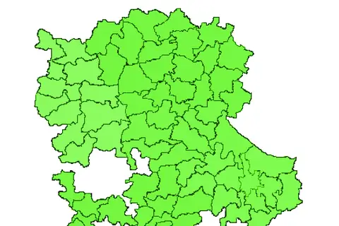 Map: Anantapur District Mandals Outline Map