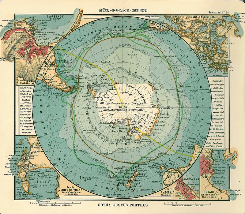 Map: Antarctica Map