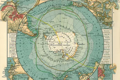 Map: Antarctica Map