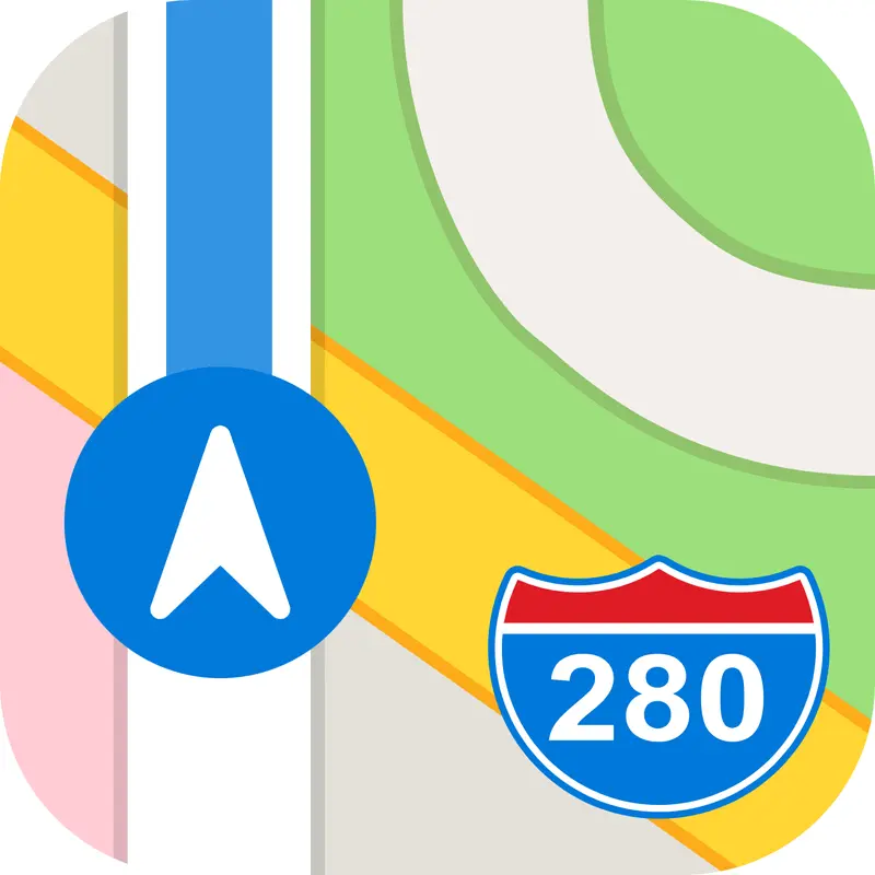 Map: Applemaps Logo