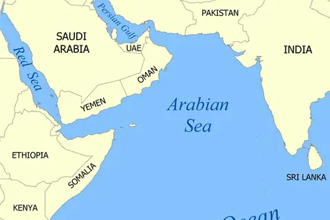 Map: Arabian Sea Map