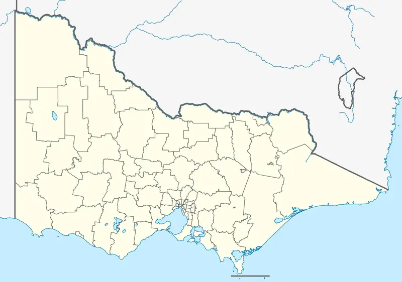 Map: Australia Victoria Location Map