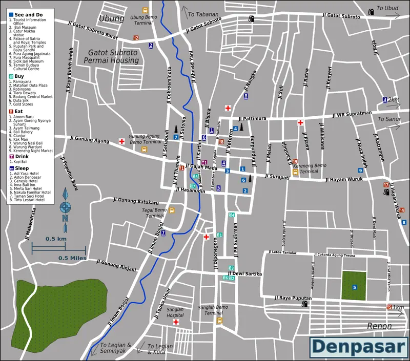 Map: Balidenpasar Map