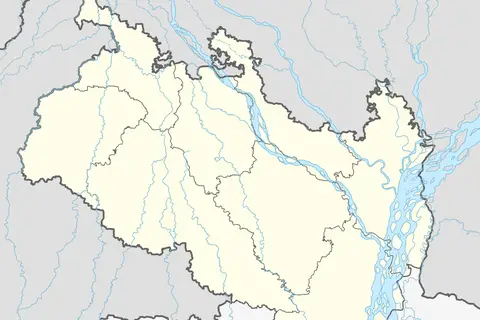 Map: Bangladesh Rangpur Division Location Map