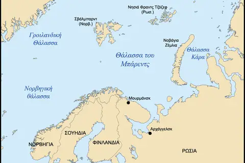 Map: Barents Sea Map Gr