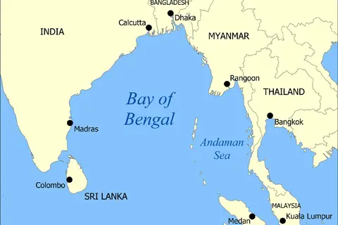Map: Bay of Bengal Map