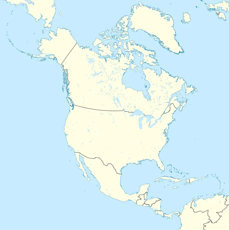Map: Blank in North America Mini Map Rivers