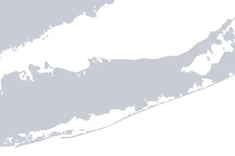 Map: Blank Map of Long Island