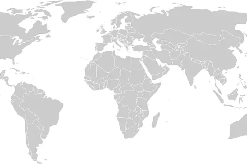 Map: Blankmapworld Gray