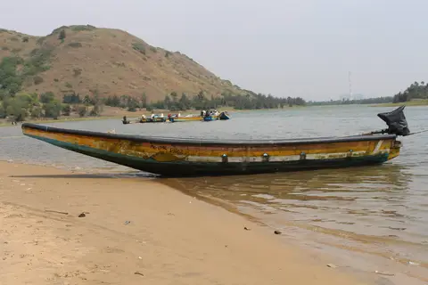 Map: Boats on Mutyalammapalem Beach 05