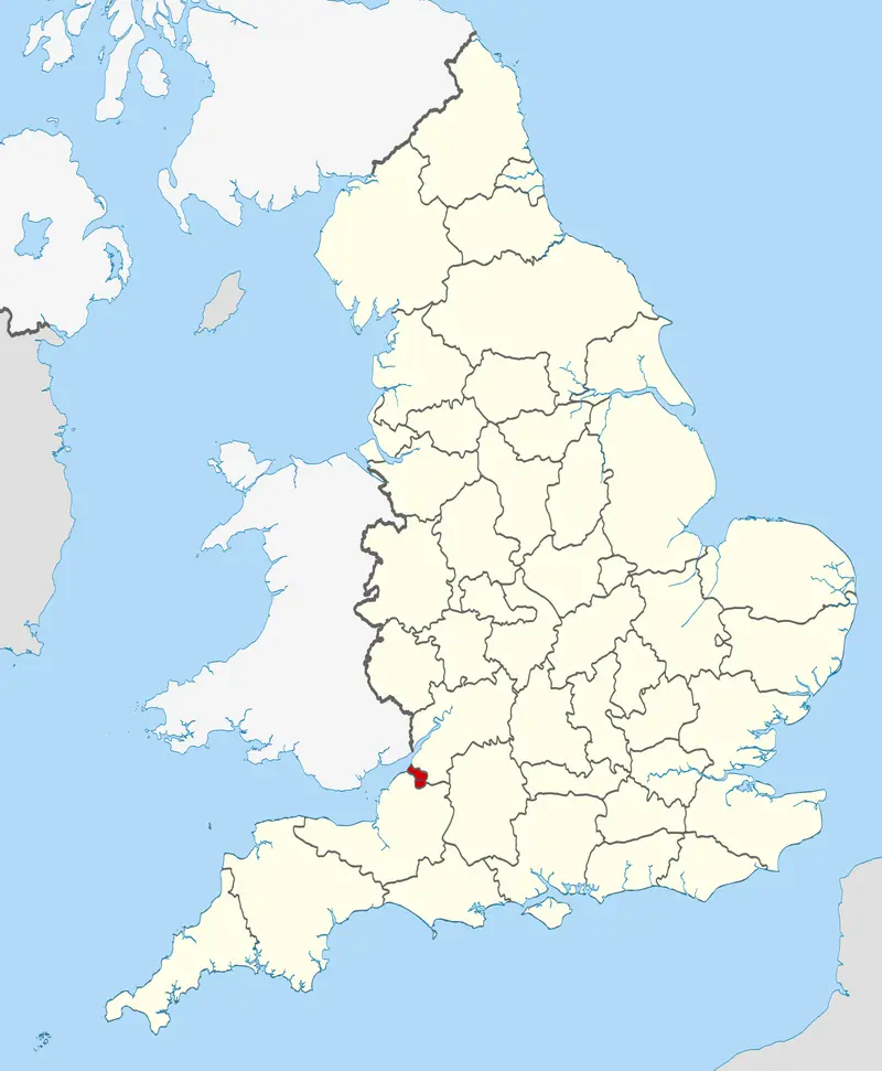 Map: Bristol Uk Locator Map 2010