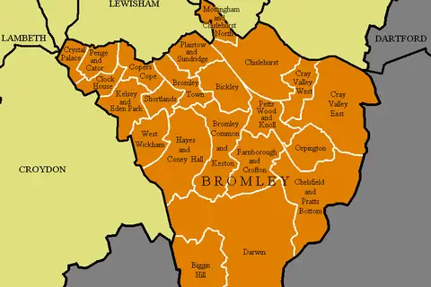 Map: Bromley Ward Map