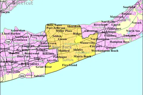 Map: Brookhaventown Map