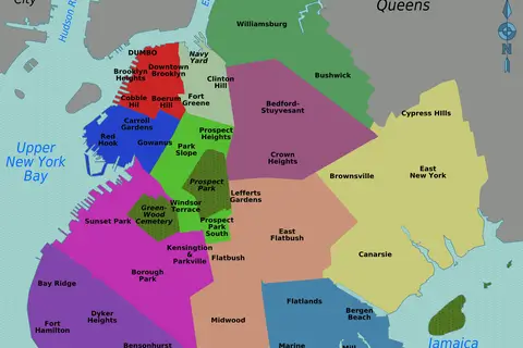 Map: Brooklyn Districts Map Draft 1