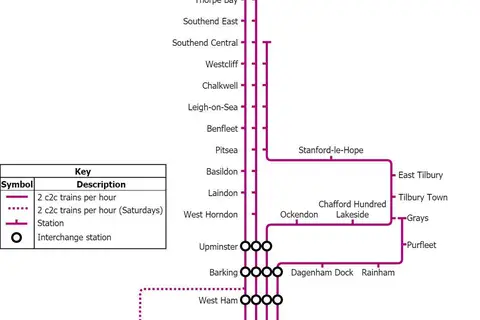 Map: C2C Services Map May 2021