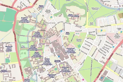 Map: Cambridge Centre Map