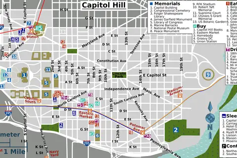 Map: Capitol Hill Map