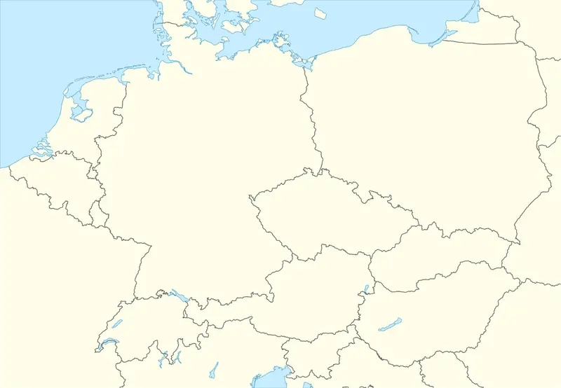 Map: Central Europe Location Map