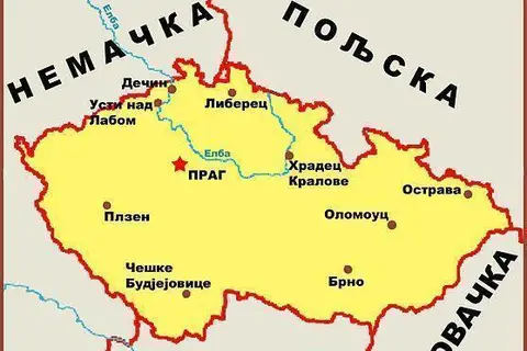 Map: Ceska Mapa