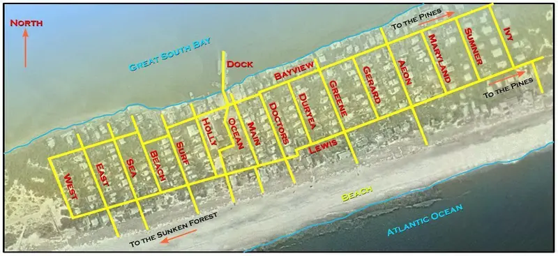 Map: Cherry Grove Map
