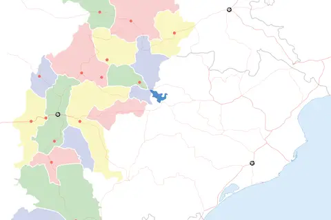 Map: Chhattisgarh Locator Map