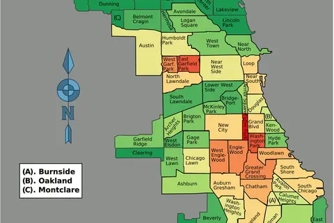 Map: Chicago Violent Crime Map 2006