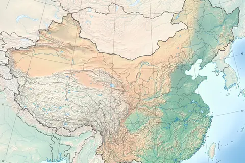Map: China Lcc Topographic Map