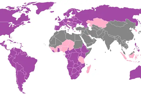 Map: Christian World Map