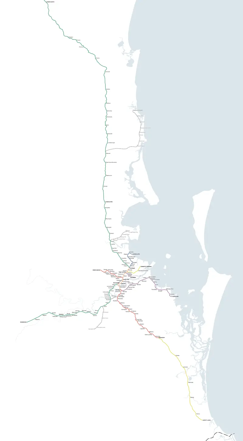 Map: Citytrainrailwaynetwork Map