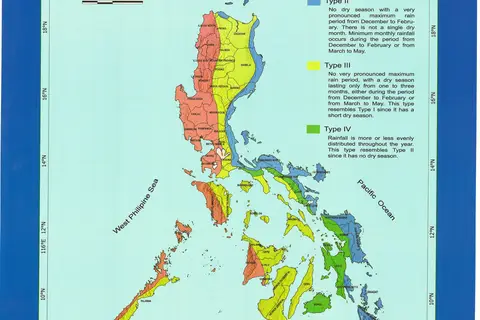 Map: Climate Map of the Philippines 19512010