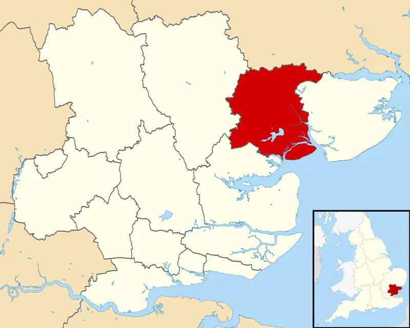 Map: Colchester Uk Locator Map