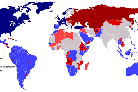 Map: Cold War Map 1980