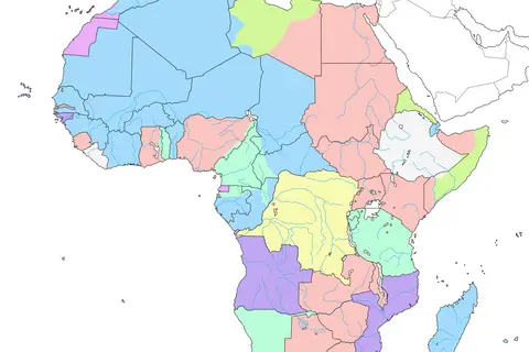 Map: Colonial Africa 1913 Map