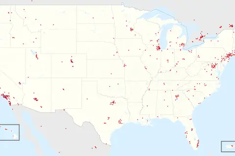 Map: Costco Footprint Map Usa 202101