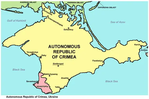 Map: Crimea Republic Map