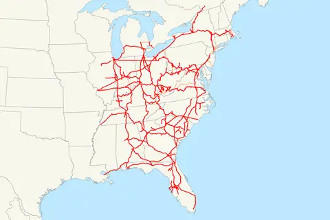 Map: Csx Map