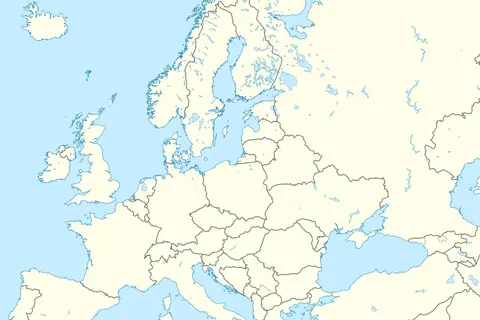 Map: Cyprus in Europe Rivers Mini Map