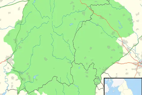 Map: Dartmoor National Park Uk Location Map