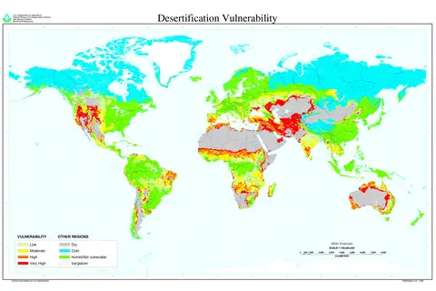Map: Desertification Map