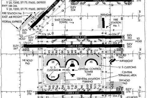Map: Dfw Airport Map