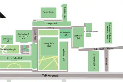 Map: Dlsu Campus Map
